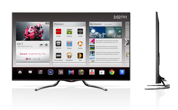 LG продемонстрирует две новые модели телевизоров с функцией Google TV 